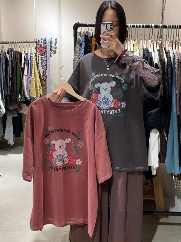 櫻桃蛋糕狗狗tee 