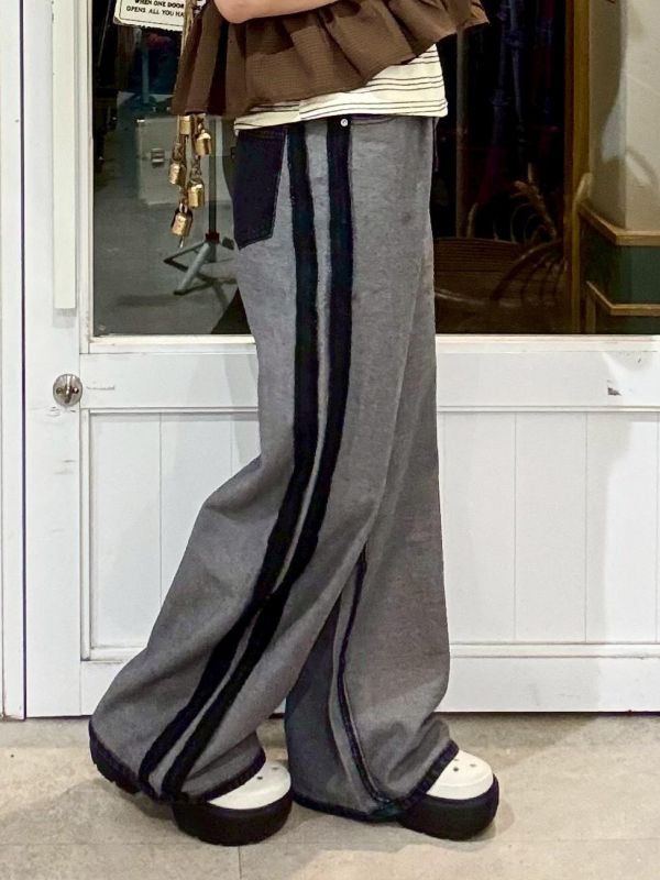 裡外顛倒牛仔褲 