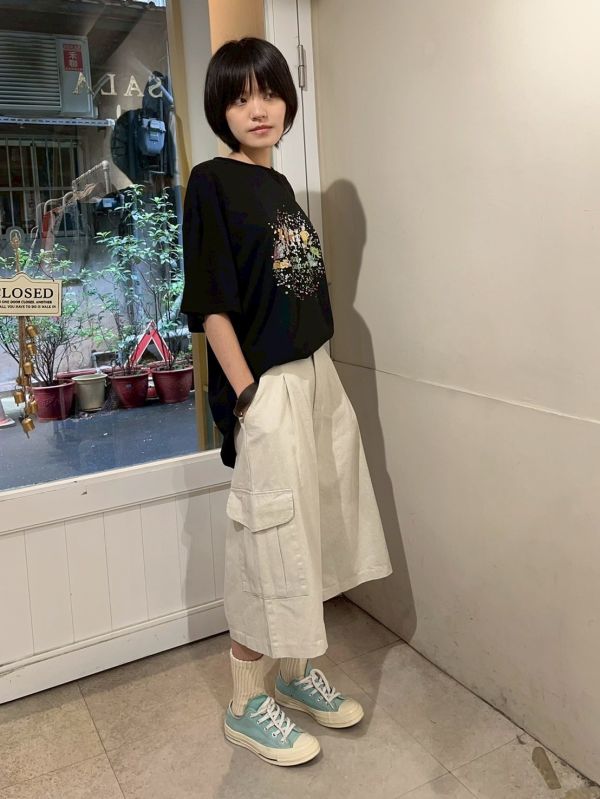 摩登原始人家族美式圖T 