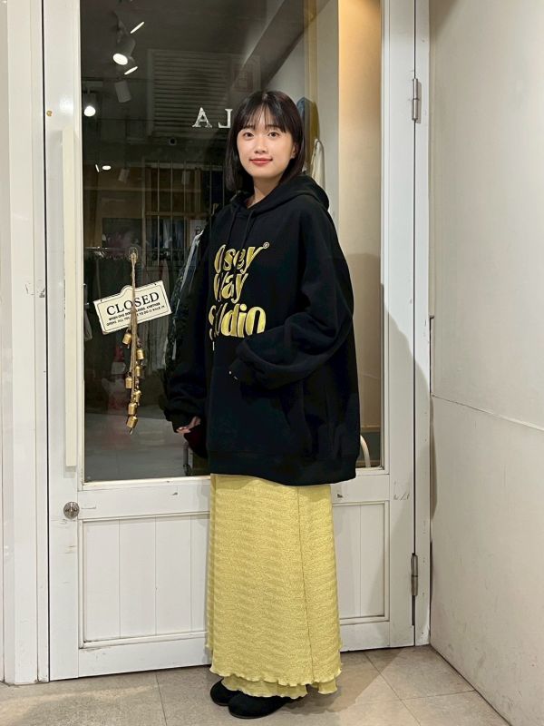 街頭字母大口袋連帽Tee 