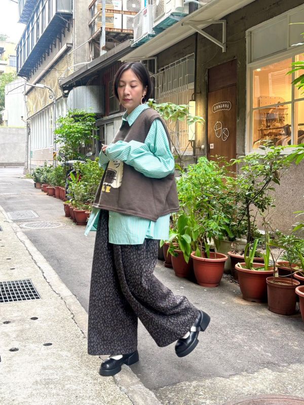 刺蝟親膚針織毛線背心 