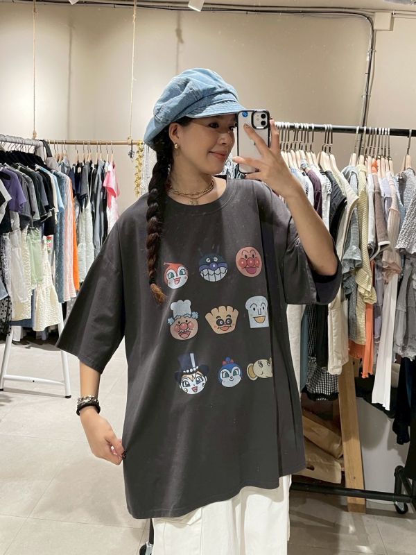 麵包超人圖鑑插畫寬鬆Tee 