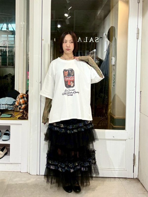 四隻貓咪可樂tee 