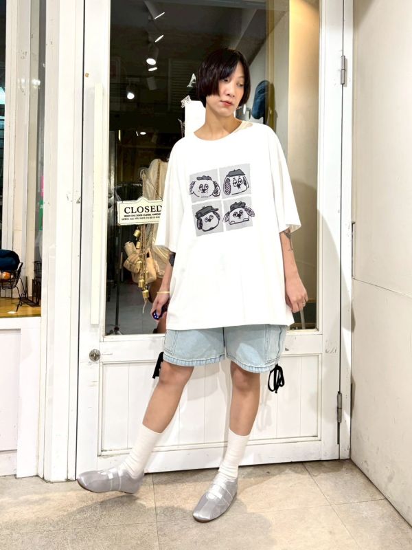 四個奧拉夫狗狗tee 