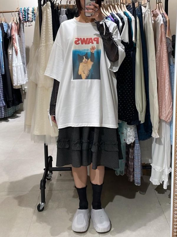 PAWS貓掌tee 