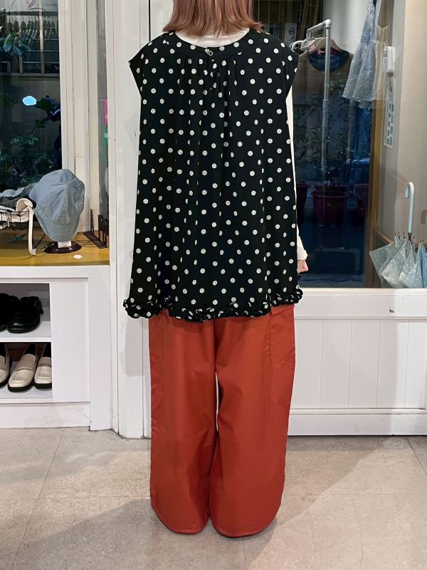 刷刷布腰帶工裝口袋直筒寬褲 