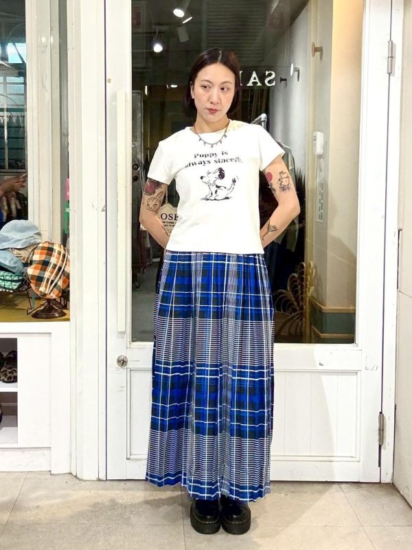 立體項鍊小狗tee 