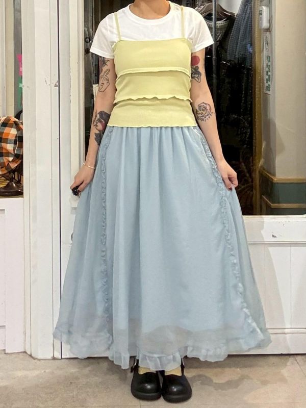 兩件式吊帶背心+短tee 