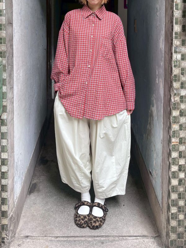 九分澎澎花苞氣球褲 