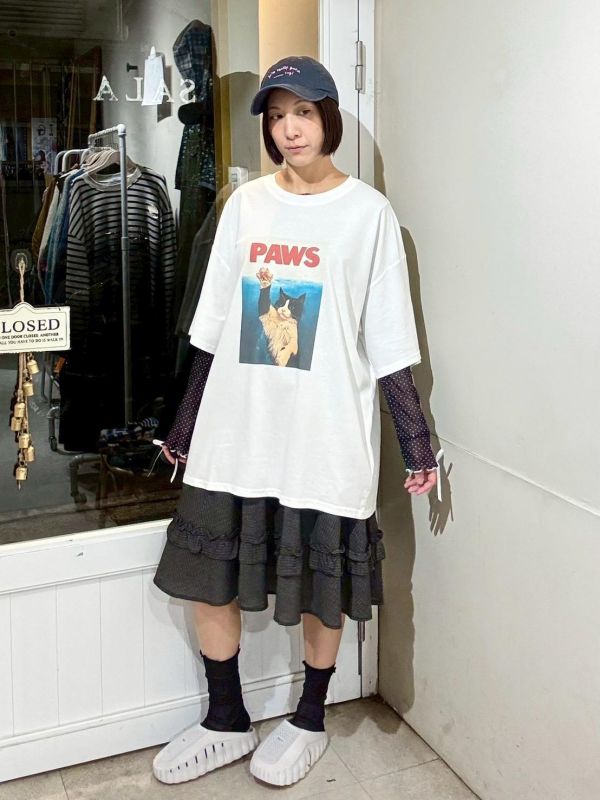 PAWS貓掌tee 