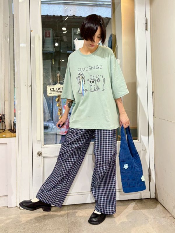 立體緞帶電風扇tee 
