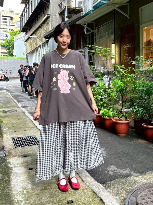 Ice cream 熊tee 