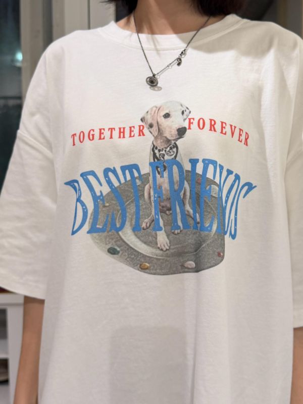 Best Friend斑點狗Tee 