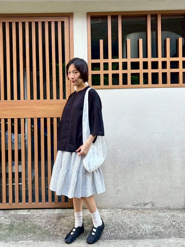 中山領布釦襯衫 