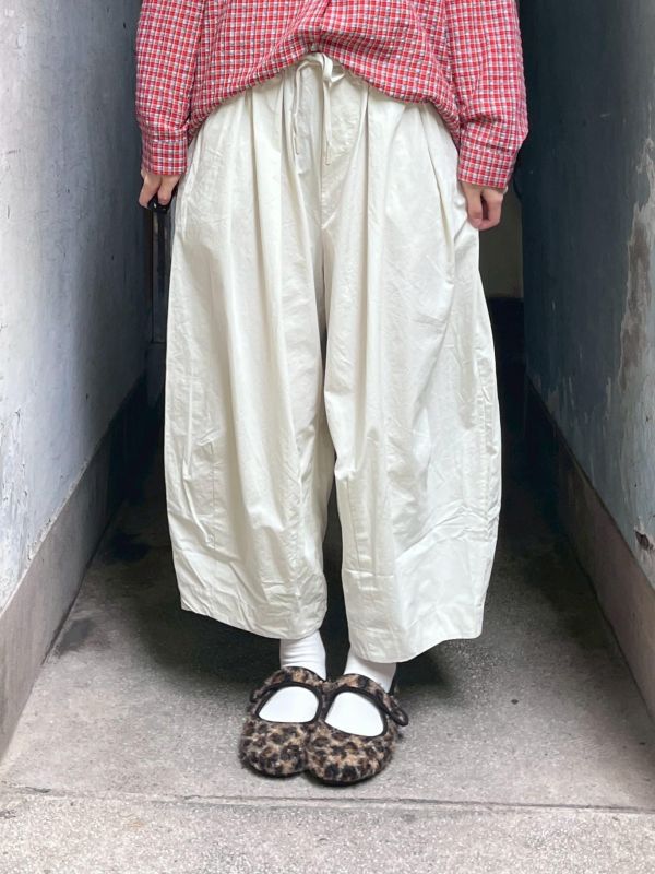 九分澎澎花苞氣球褲 