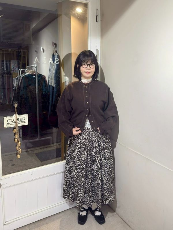 排扣QQ毛泡泡袖短版外套 