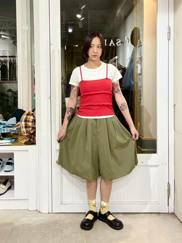 兩件式吊帶背心+短tee 