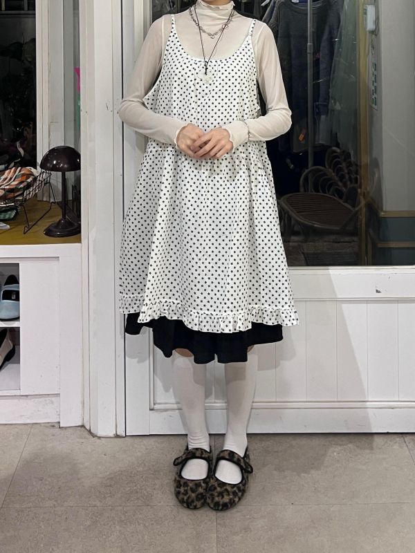 滿版迷你小花吊帶背心裙 