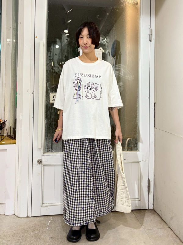 立體緞帶電風扇tee 