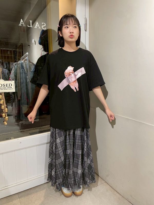 死魚狀態の膠帶貓Tee 