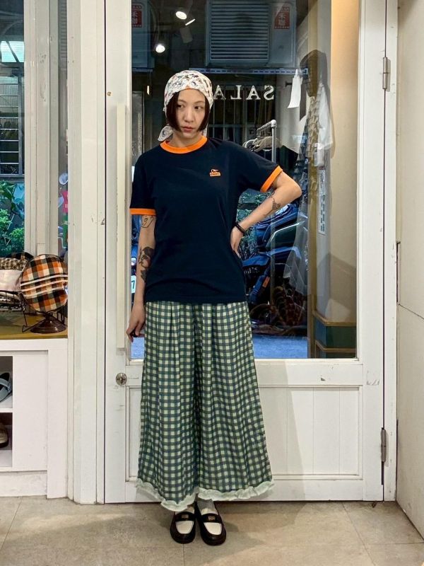 CHUMS品牌撞色tee 