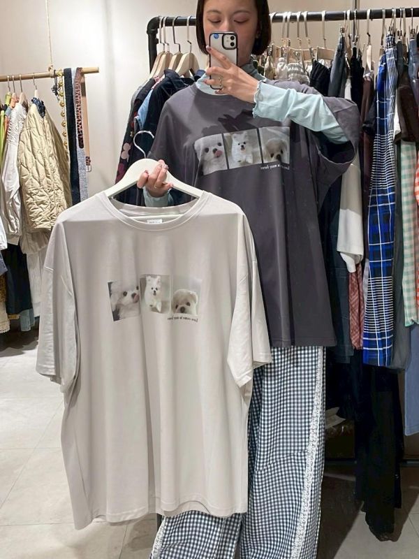 狗狗照片tee 