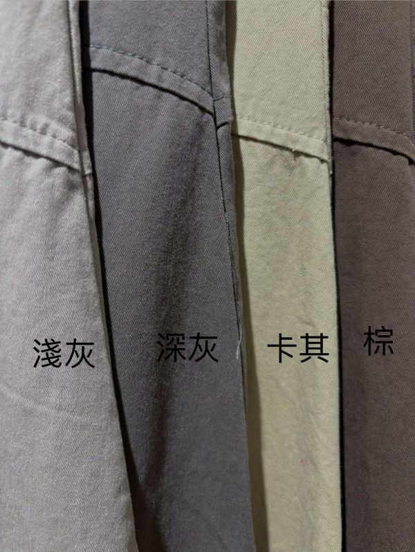 不規則拼接A字裙 