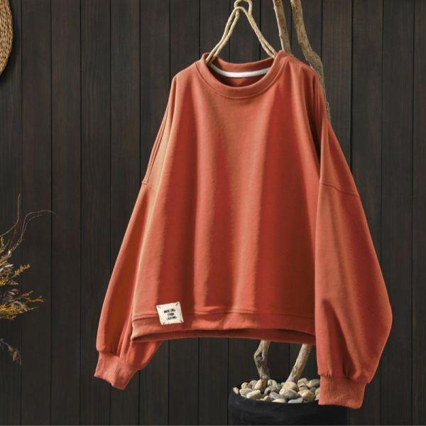 上衣 - F6189 簡約感．百搭長袖上衣【加大F】 