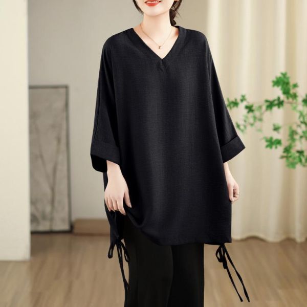 上衣 - A8117 氣質Ｖ領長上衣【加大F】 