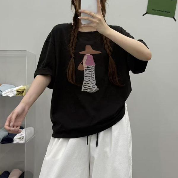 上衣 - F6326 時髦女孩寬鬆上衣【加大F】 