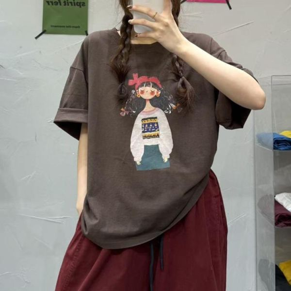 上衣 - F6235 童話女孩寬鬆上衣【加大F】 