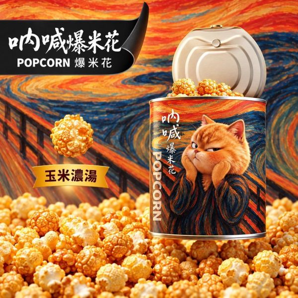 新品-吶喊爆米花-玉米濃湯口味 售價160元(預計10/22-10/31排單出貨) 