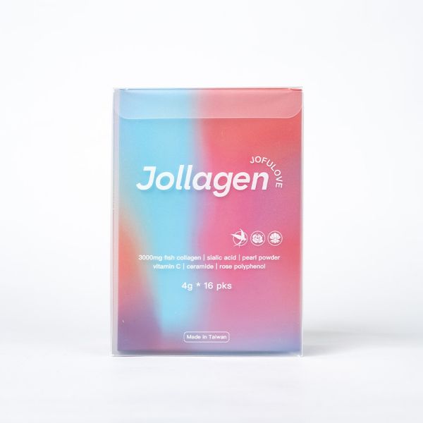 Jollagen玫瑰燕窩膠原蛋白半年份12盒192包(4g*16/盒) 燕窩酸 唾液酸