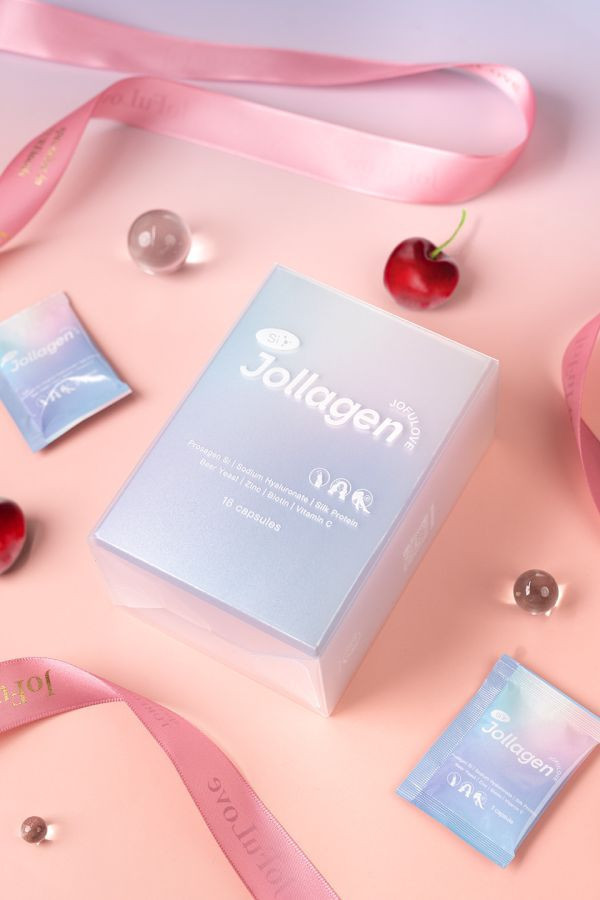 【618寵賞禮】Jollagen 矽酸膠原蛋白膠囊-買6送2 (420mg/粒，16粒/盒) 矽酸膠原蛋白膠囊,矽酸,正矽酸,美妍聖品,水光肌,蘋果肌,指甲,髮絲,膠原蛋白,長頭髮