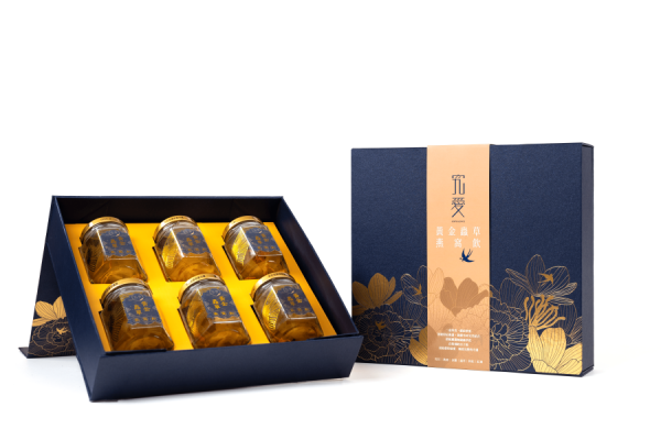 【母親節獨家優惠】風華禮盒-黃金蟲草燕窩飲6入 買2送1 燕窩飲,燕窩,雪耳,金蟲草,養生,即食,黃金蟲草,母親節,媽媽,伴手禮,禮盒,送禮首選,禮品, 銀耳,白木耳, 白木耳燕窩飲