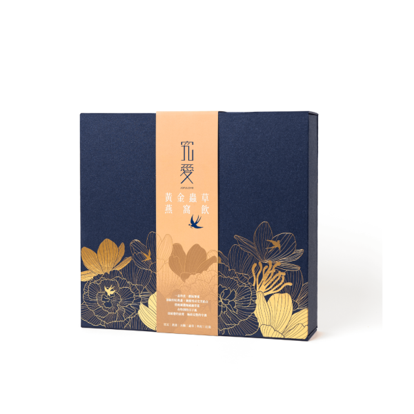 【中秋禮盒】黃金蟲草燕窩飲-風華禮盒 （6入） 燕窩飲,燕窩,雪耳,金蟲草,養生,即食,黃金蟲草,年節送禮,伴手禮,禮盒,送禮首選,尾牙禮品,鮮燉燕窩,燕窩銀耳飲,白木耳飲