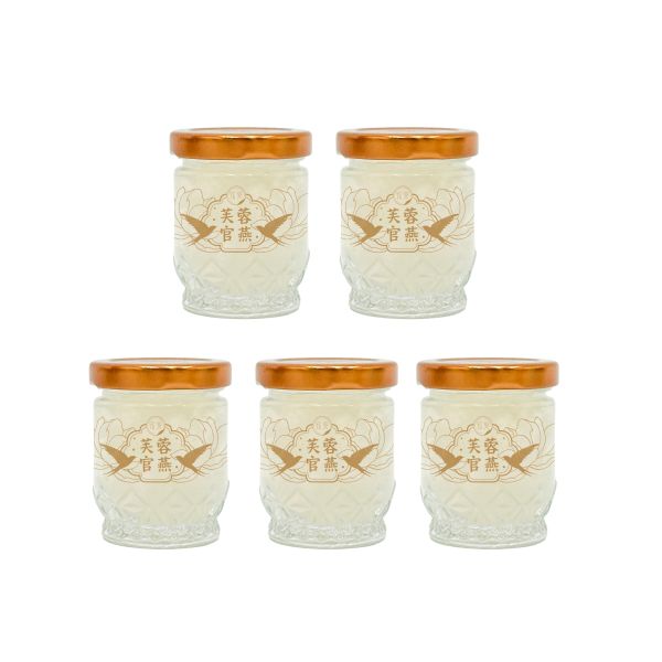 【新品上市】芙蓉官燕 即食燕窩單罐(50g/瓶) | 5入組 即食燕窩,燕窩,孕婦保養,調理身體,養顏美容,好孕組,鮮燉燕窩,新品,究愛燕窩,究愛