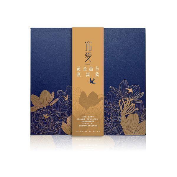 【母親節獨家優惠】風華禮盒-黃金蟲草燕窩飲6入 買2送1 燕窩飲,燕窩,雪耳,金蟲草,養生,即食,黃金蟲草,母親節,媽媽,伴手禮,禮盒,送禮首選,禮品, 銀耳,白木耳, 白木耳燕窩飲