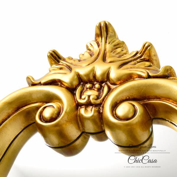 卡洛琳金箔掛鏡 華麗金 玄關鏡,浴室鏡,開店,化妝鏡,掛鏡