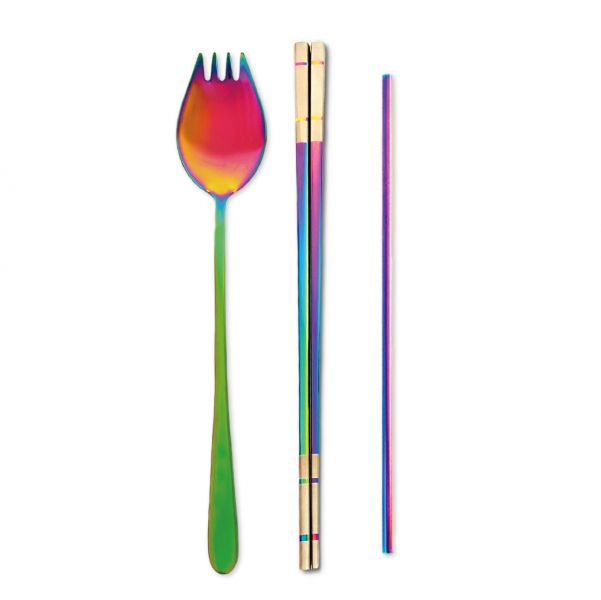 My Color餐具【便利】套組–七色選贈自選餐具袋&精美禮盒 