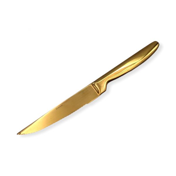 Hampton 經典鈦金餐刀 璀璨金 