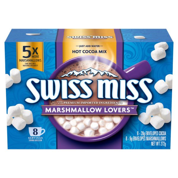 Swiss Miss 即溶可可粉 綜合賣場 Swiss Miss 可可粉 牛奶 棉花糖 榛果 黑摩卡 黑巧克力 無添加糖 低卡 香醇 清爽高鈣 