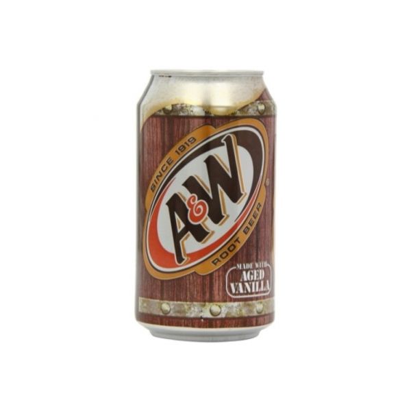 A&W ROOTBEER 無咖啡因 麥根沙士 汽水 355ml 