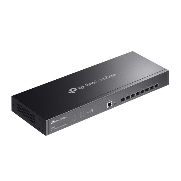 TP-Link Omada SX3008F │8 埠 10G SFP+ L2+ 管理型交換器｜資料中心、監控專用高速 Switch SX3008F, TP-Link 10G, 10G SFP+ Switch, L2+ 交換器, 企業交換器, 管理型交換器, Omada SDN, 光纖交換器, 監控交換器, 高速骨幹交換器, TP-Link SX 系列