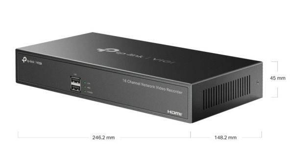 TP-Link VIGI NVR1016H 16CH 網路型錄放影機｜H.265壓縮、手機遠端監看、即插即用 tp-link nvr,vigi nvr,nvr1016h,16路nvr,網路錄影主機,商用監控主機,vigi 16ch,監視器主機,辦公室監控主機