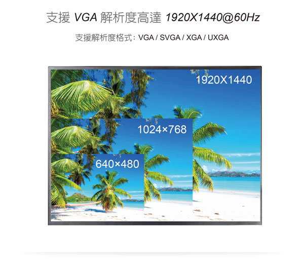 伽利略 VGA/Audio 延伸器【100米】VAE100(不含網路線) 伽利略 VGA/Audio 延伸器【100米】VAE100(不含網路線)