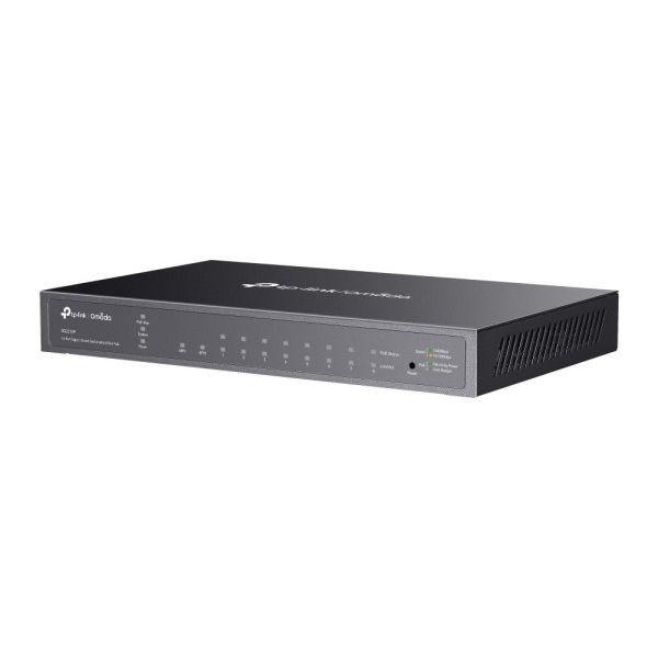 TP-LINK SG2210P｜10埠 Gigabit SDN智能管理型 PoE 交換器｜8埠 PoE+ TP-LINK 交換器, SG2210P, 8埠PoE交換器, 智慧型交換器, Gigabit Switch, Omada SDN, PoE+, 監控交換器, 網管交換器, L2交換器