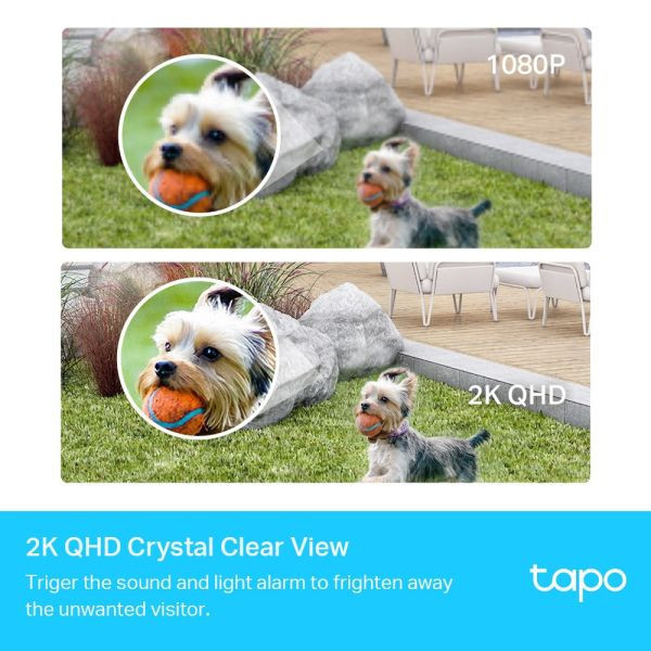 TP-Link Tapo C420S1 2K QHD 400萬 WiFi監視器 全彩夜視 電池攝影機 雙向語音(單入組) TP-Link Tapo C420S1 2K QHD 400萬 WiFi監視器 全彩夜視 電池攝影機 雙向語音(單入組)