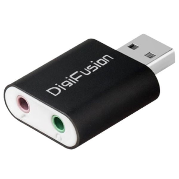 伽利略 USB2.0 鋁殼音效卡(黑色)USB51B 伽利略 USB2.0 鋁殼音效卡(黑色)USB51B