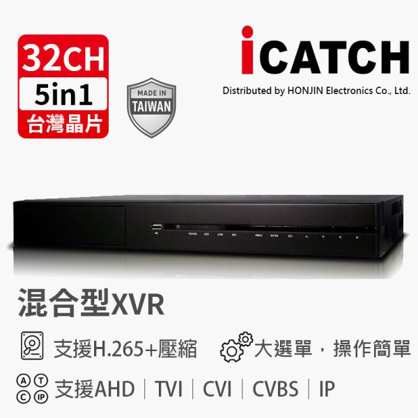 可取 iCATCH KMQ-3228AU-N｜32路 XVR 數位監控主機 H.265｜台灣製、五合一影像輸入 iCATCH, KMQ-3228AU-N, 可取監控主機, 32路錄影主機, H.265錄影機, 五合一XVR, 台灣製監控, 高階監控主機, 雙硬碟錄影機, 大型監控系統, 工廠監控, 大樓監控, 專業監控主機